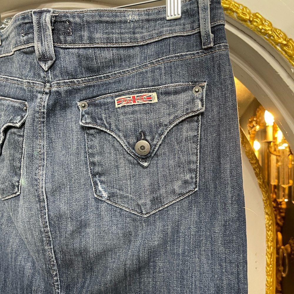 Hudson Denim Mini Skirt Size 28 / Small - Picture 4 of 9